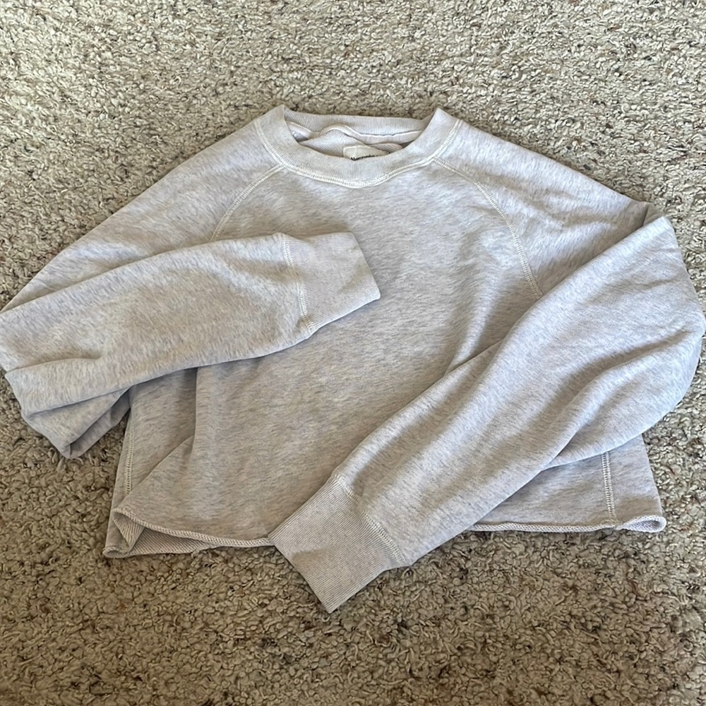Abercrombie crop pullover